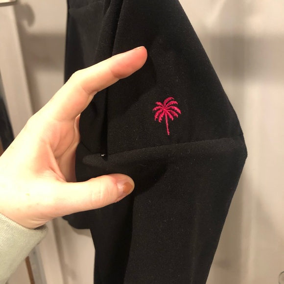 Lily Pulitzer 1/3 zipper up Black Size small - Picture 2 of 4